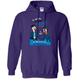 Sweatshirts Purple / Small Mr White Pullover Hoodie