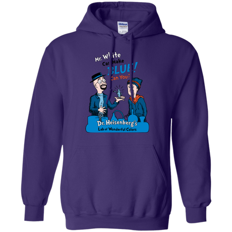 Sweatshirts Purple / Small Mr White Pullover Hoodie