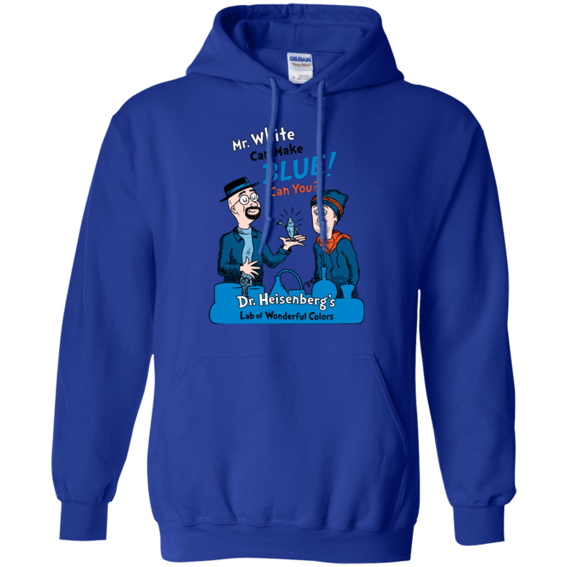 Sweatshirts Royal / Small Mr White Pullover Hoodie