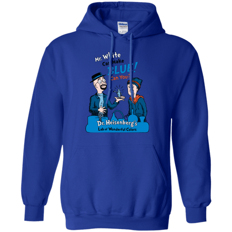 Sweatshirts Royal / Small Mr White Pullover Hoodie