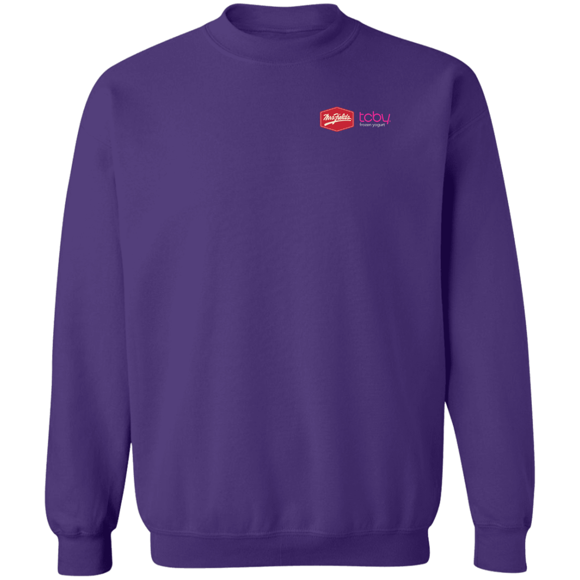 Sweatshirts Purple / M Mrs Fields - Logo Crewneck Pullover Sweatshirt