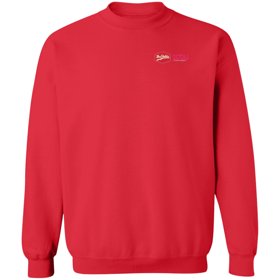Sweatshirts Red / M Mrs Fields - Logo Crewneck Pullover Sweatshirt