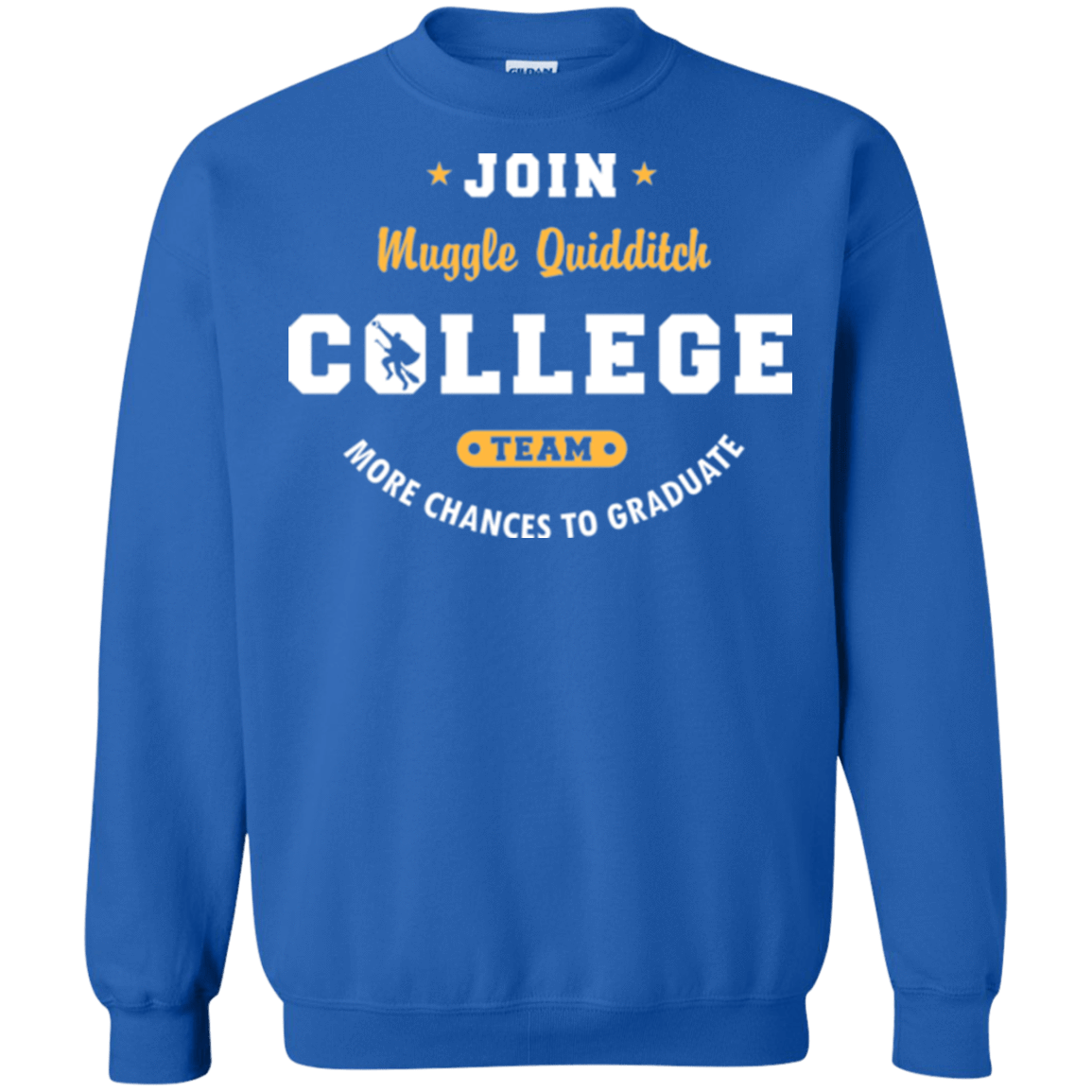 Sweatshirts Royal / Small Muggle Quidditch Crewneck Sweatshirt