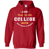 Sweatshirts Red / Small Muggle Quidditch Pullover Hoodie