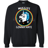 Sweatshirts Black / Small Muggles Gonna Hate Crewneck Sweatshirt