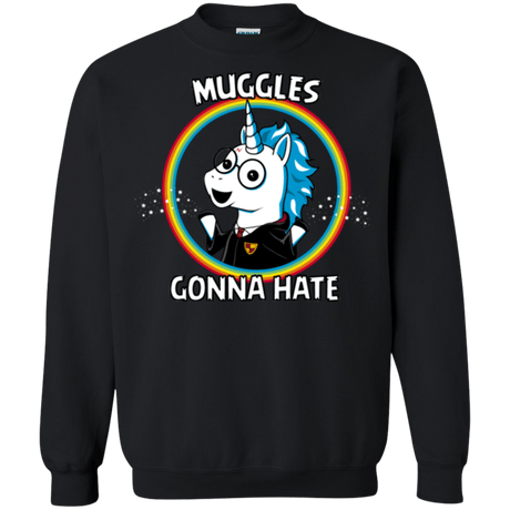 Sweatshirts Black / Small Muggles Gonna Hate Crewneck Sweatshirt