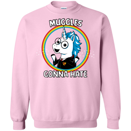 Sweatshirts Light Pink / Small Muggles Gonna Hate Crewneck Sweatshirt