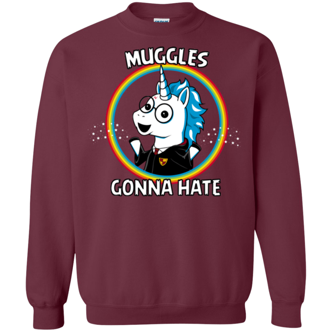 Sweatshirts Maroon / Small Muggles Gonna Hate Crewneck Sweatshirt
