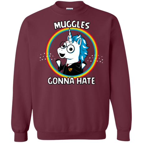 Sweatshirts Maroon / Small Muggles Gonna Hate Crewneck Sweatshirt