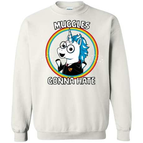 Sweatshirts White / Small Muggles Gonna Hate Crewneck Sweatshirt