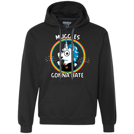 Sweatshirts Black / Small Muggles Gonna Hate Premium Fleece Hoodie