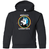 Sweatshirts Black / YS Muggles Gonna Hate Youth Hoodie