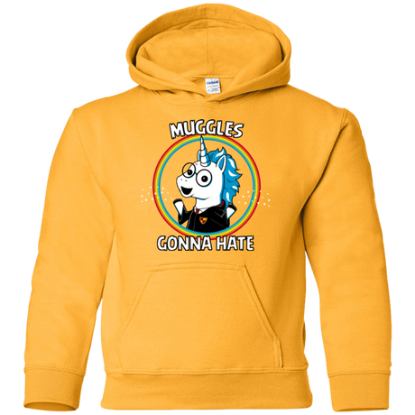 Sweatshirts Gold / YS Muggles Gonna Hate Youth Hoodie