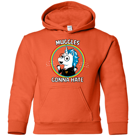 Sweatshirts Orange / YS Muggles Gonna Hate Youth Hoodie