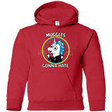 Sweatshirts Red / YS Muggles Gonna Hate Youth Hoodie