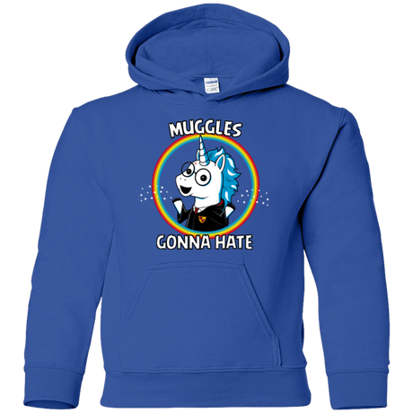 Sweatshirts Royal / YS Muggles Gonna Hate Youth Hoodie