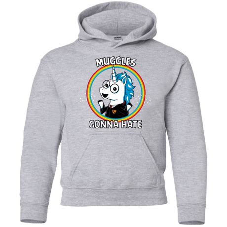 Sweatshirts Sport Grey / YS Muggles Gonna Hate Youth Hoodie