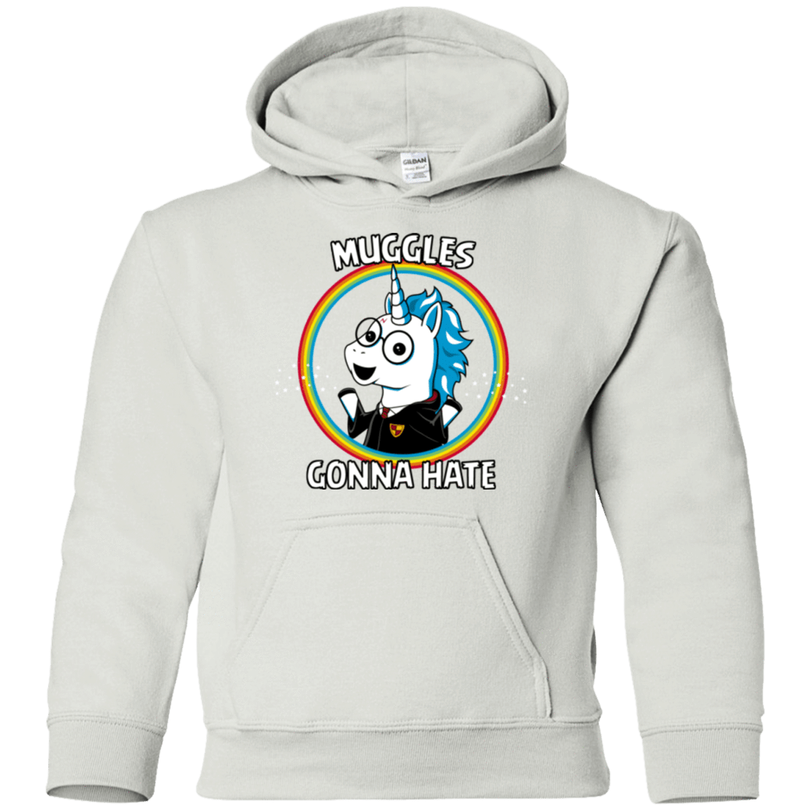 Sweatshirts White / YS Muggles Gonna Hate Youth Hoodie