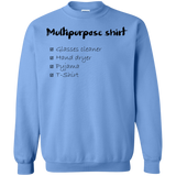 Sweatshirts Carolina Blue / Small Multipurpose Shirt Crewneck Sweatshirt