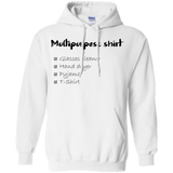 Sweatshirts White / Small Multipurpose Shirt Pullover Hoodie