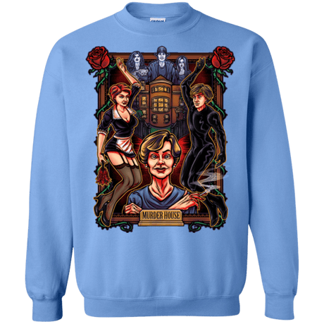 Sweatshirts Carolina Blue / Small Murder House Crewneck Sweatshirt