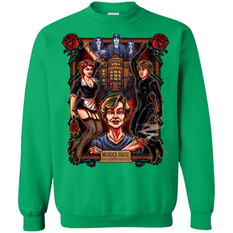 Sweatshirts Irish Green / Small Murder House Crewneck Sweatshirt