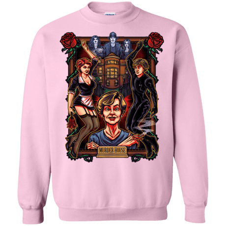 Sweatshirts Light Pink / Small Murder House Crewneck Sweatshirt