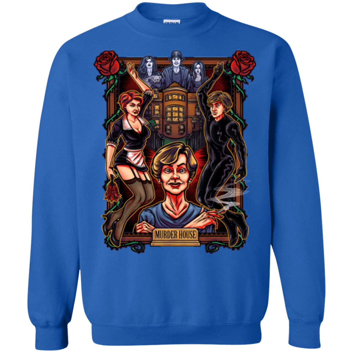 Sweatshirts Royal / Small Murder House Crewneck Sweatshirt