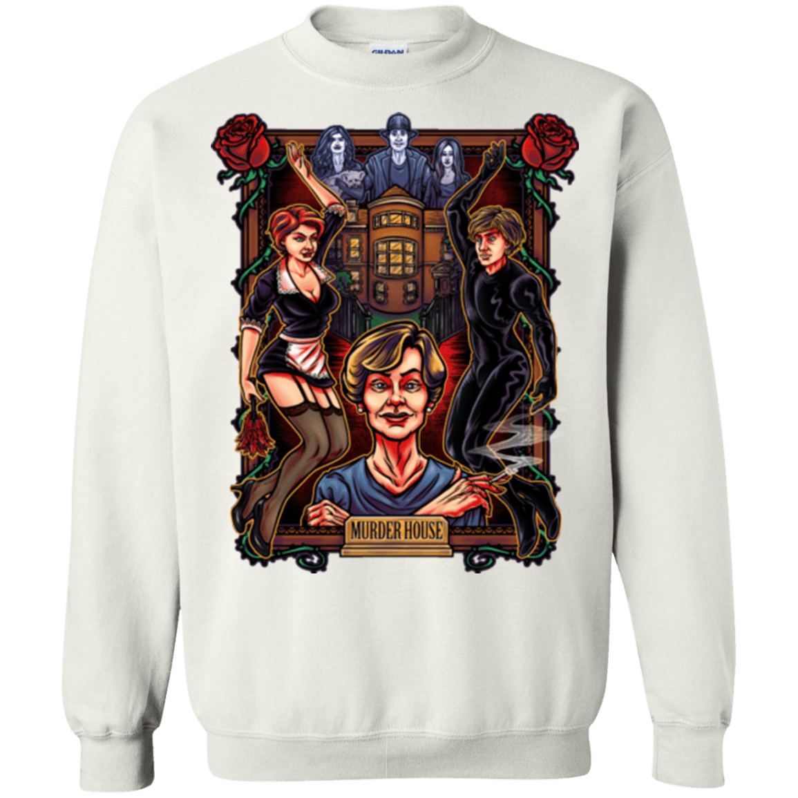 Sweatshirts White / Small Murder House Crewneck Sweatshirt