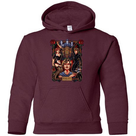 Sweatshirts Maroon / YS Murder House Youth Hoodie