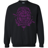 Sweatshirts Black / Small Mutant and Proud Donny Crewneck Sweatshirt
