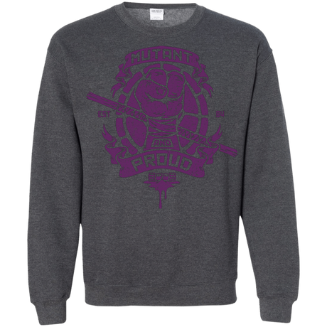 Sweatshirts Dark Heather / Small Mutant and Proud Donny Crewneck Sweatshirt