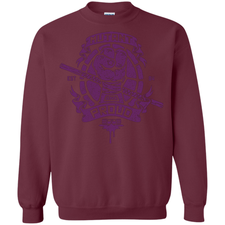Sweatshirts Maroon / Small Mutant and Proud Donny Crewneck Sweatshirt