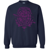 Sweatshirts Navy / Small Mutant and Proud Donny Crewneck Sweatshirt
