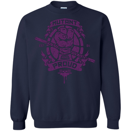 Sweatshirts Navy / Small Mutant and Proud Donny Crewneck Sweatshirt
