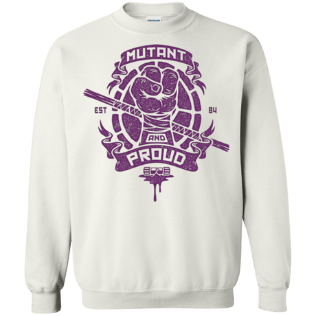 Sweatshirts White / Small Mutant and Proud Donny Crewneck Sweatshirt