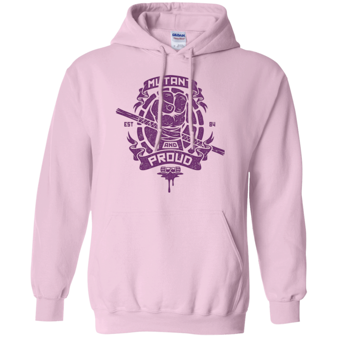 Sweatshirts Light Pink / Small Mutant and Proud Donny Pullover Hoodie