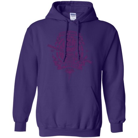 Sweatshirts Purple / Small Mutant and Proud Donny Pullover Hoodie