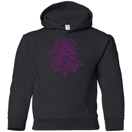 Sweatshirts Black / YS Mutant and Proud Donny Youth Hoodie
