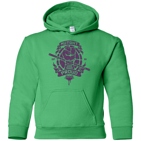 Sweatshirts Irish Green / YS Mutant and Proud Donny Youth Hoodie