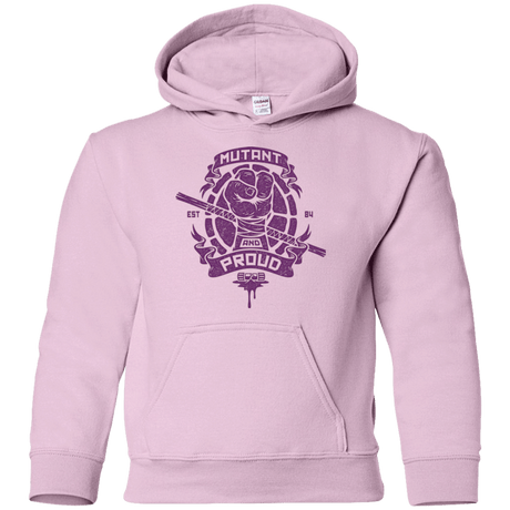 Sweatshirts Light Pink / YS Mutant and Proud Donny Youth Hoodie