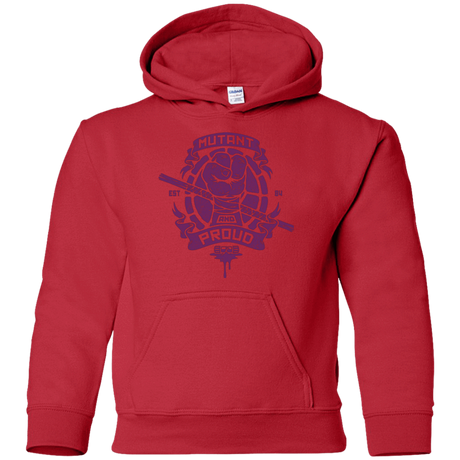 Sweatshirts Red / YS Mutant and Proud Donny Youth Hoodie