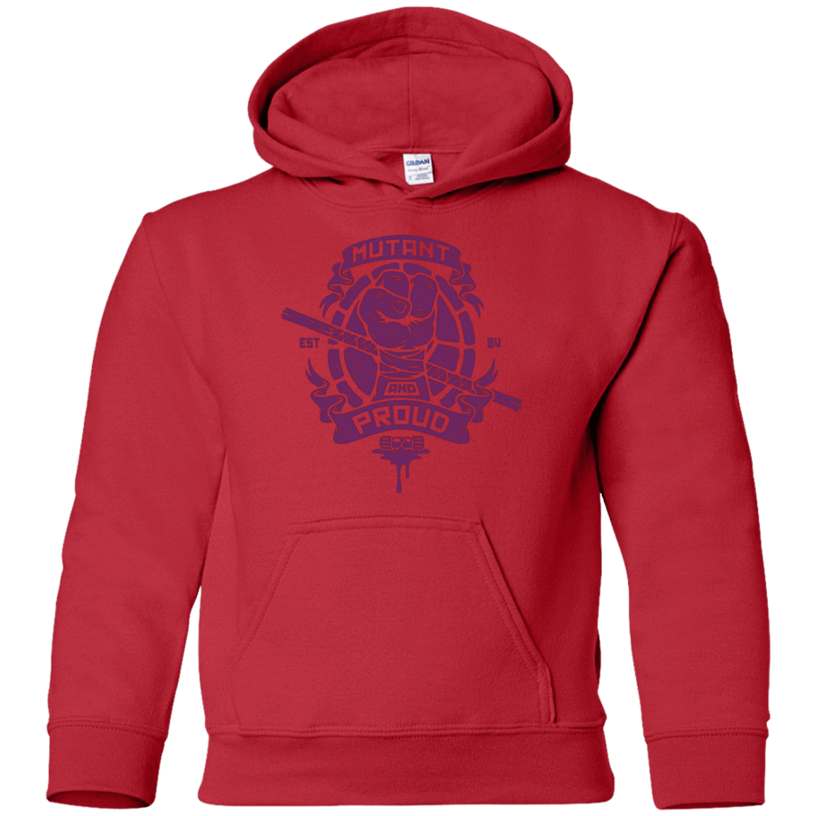 Sweatshirts Red / YS Mutant and Proud Donny Youth Hoodie