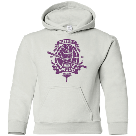 Sweatshirts White / YS Mutant and Proud Donny Youth Hoodie