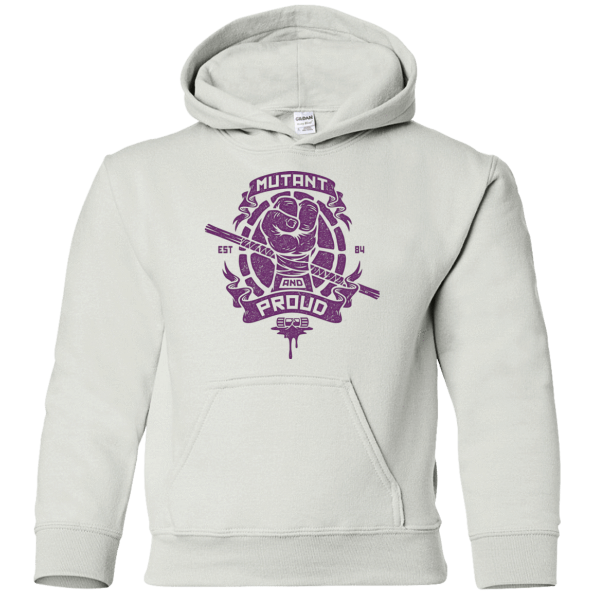 Sweatshirts White / YS Mutant and Proud Donny Youth Hoodie
