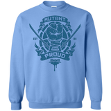 Sweatshirts Carolina Blue / Small Mutant and Proud Leo Crewneck Sweatshirt