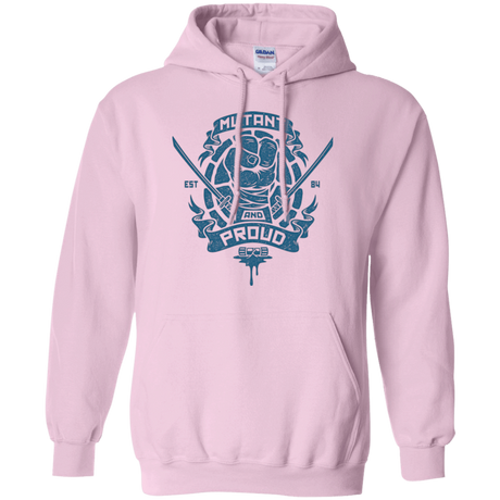 Sweatshirts Light Pink / Small Mutant and Proud Leo Pullover Hoodie