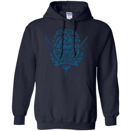 Sweatshirts Navy / Small Mutant and Proud Leo Pullover Hoodie