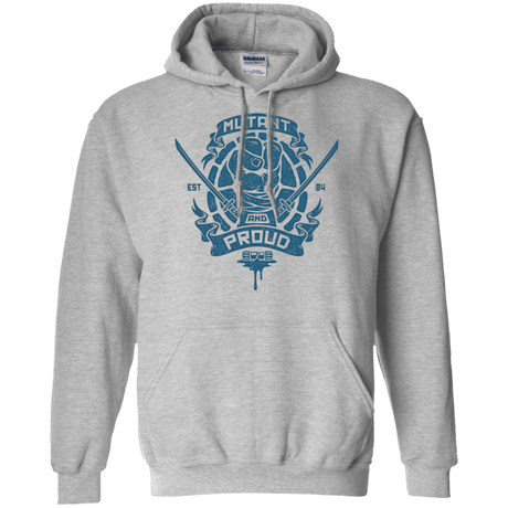 Sweatshirts Sport Grey / Small Mutant and Proud Leo Pullover Hoodie