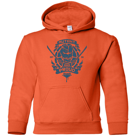 Sweatshirts Orange / YS Mutant and Proud Leo Youth Hoodie